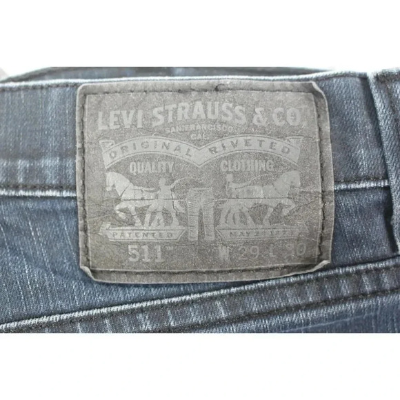 Signature By Levi Strauss And Co Womens Blue Skinny Denim Jeans Size 29w/30L - Picture 5 of 5